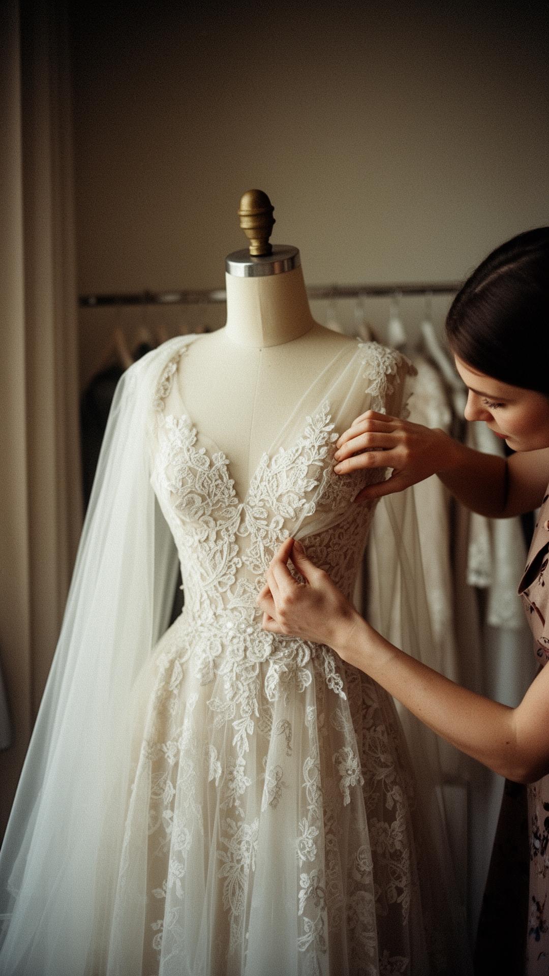 Dentro do atelier: como nasce um vestido autoral